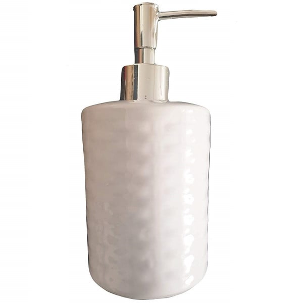 PORTASAPONE IN CERAMICA PORTA SAPONE ESY_10347 TRAMA 18CM DISPENSER SAPONE