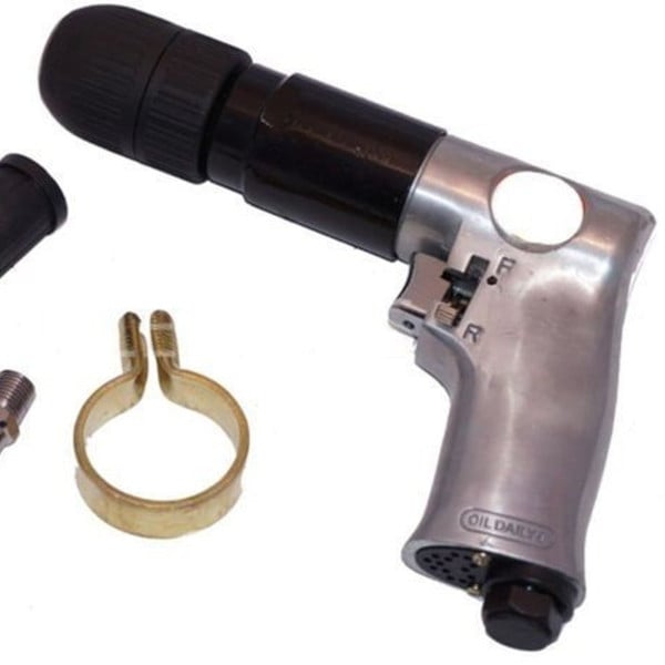 TRAPANO AD ARIA COMPRESSA AVVITATORE AUTOSERRANTE REVERSIBILE CON MANDRINO 1/2"