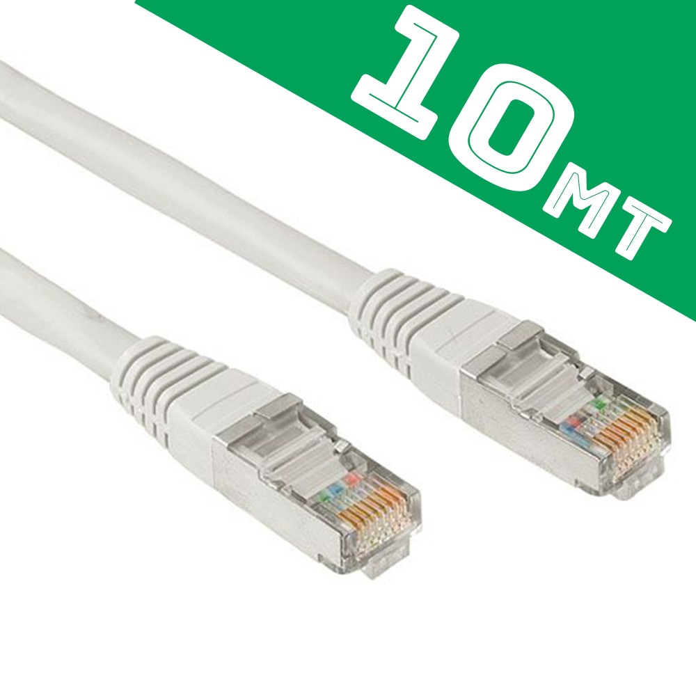KabelDirekt – Cavo di prolunga LAN ed Ethernet, costruita per resistere  agli urti – 10 m (10 Gbit/