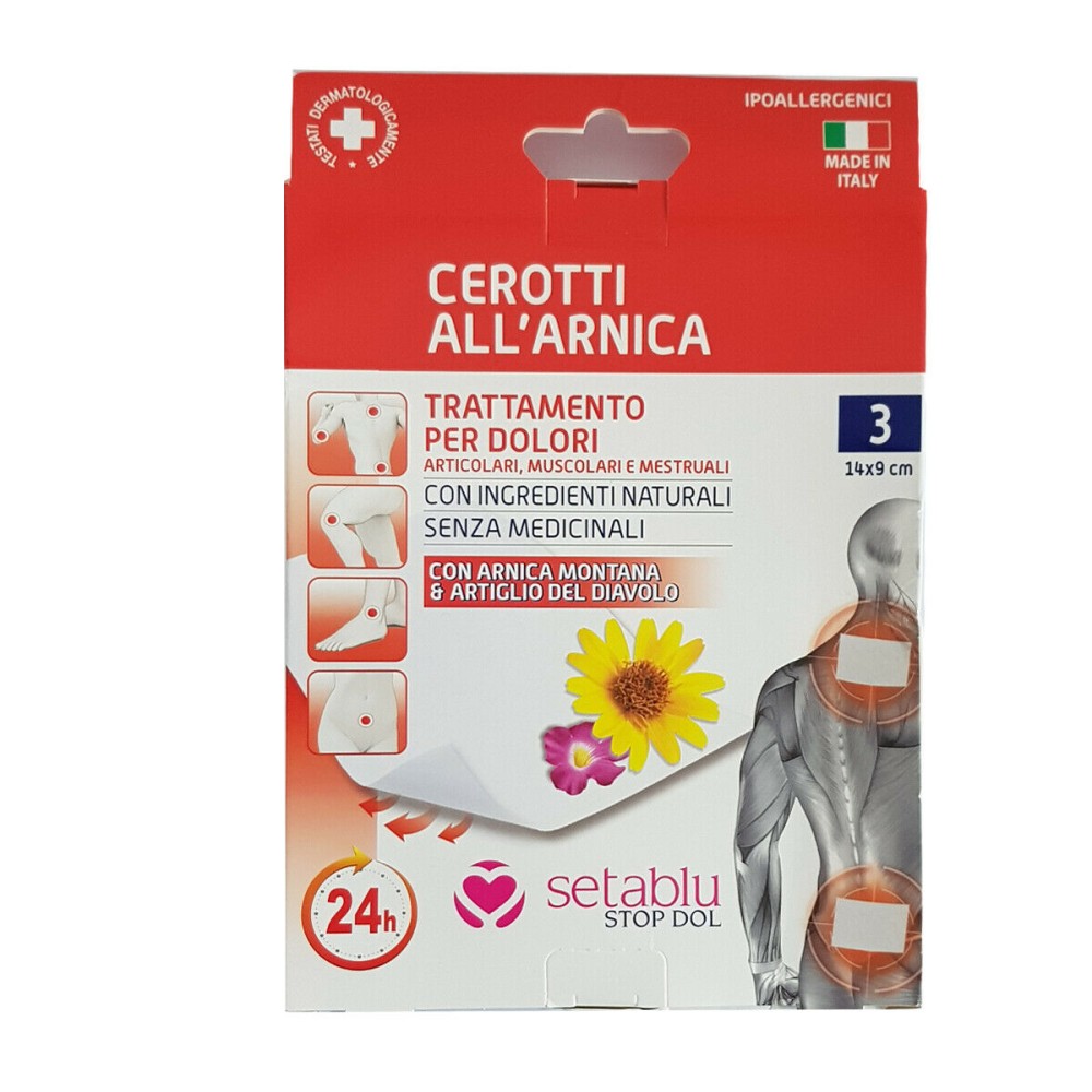 Dulac Cerotto Cervicale Arnica 98 3 Pezzi 986839468