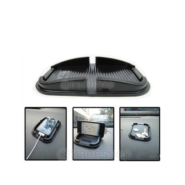PORTAOGGETTI SUPPORTO STAND GOMMA VENTOSA AUTO PER SMARTPHONE GPS UNIVERSALE