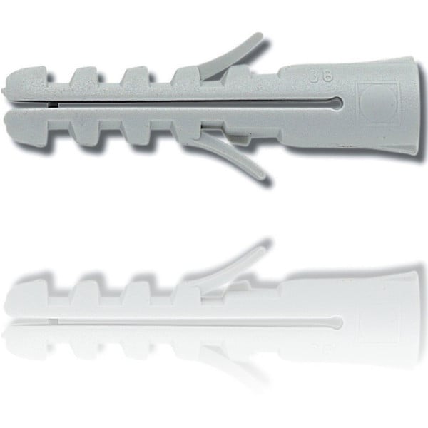 CONFEZIONE 20 PEZZI TASSELLI ANCORANTI ANTIROTAZIONE ALETTE DIAMETRO 8MM