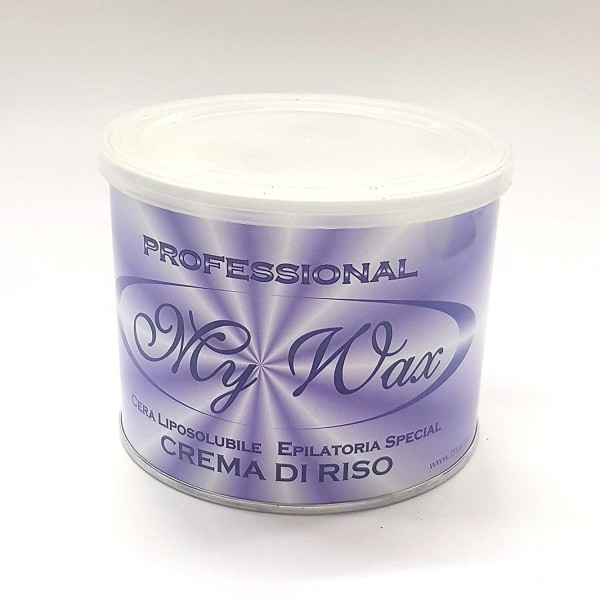 BARATTOLO CERA DEPILATORIA LIPOSOLUBILE CREMA RISO 400 ML DEPILAZIONE CERETTA