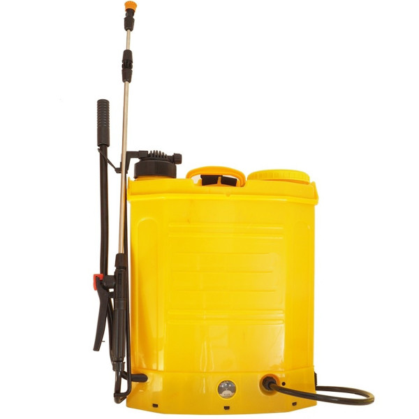 POMPA A SPALLA ELETTRICA MANUALE A BATTERIA NEBULIZZATORE SPRUZZINO 18 LT