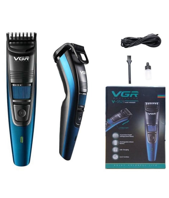 Tagliacapelli Professionale VGR V-052 | Rasoio Trimmer Barber Regolabarba