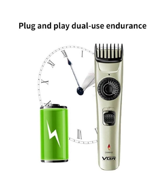 Tagliacapelli Trimmer Barber Professionale VGR V-031 Regolabarba USB