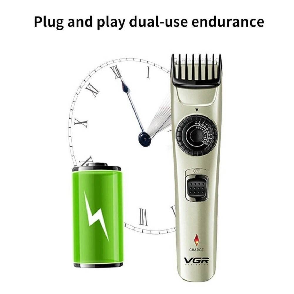 Tagliacapelli Trimmer Barber Professionale VGR V-031 Regolabarba USB