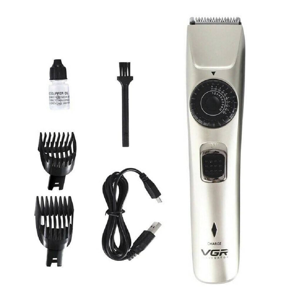 Tagliacapelli Trimmer Barber Professionale VGR V-031 Regolabarba USB