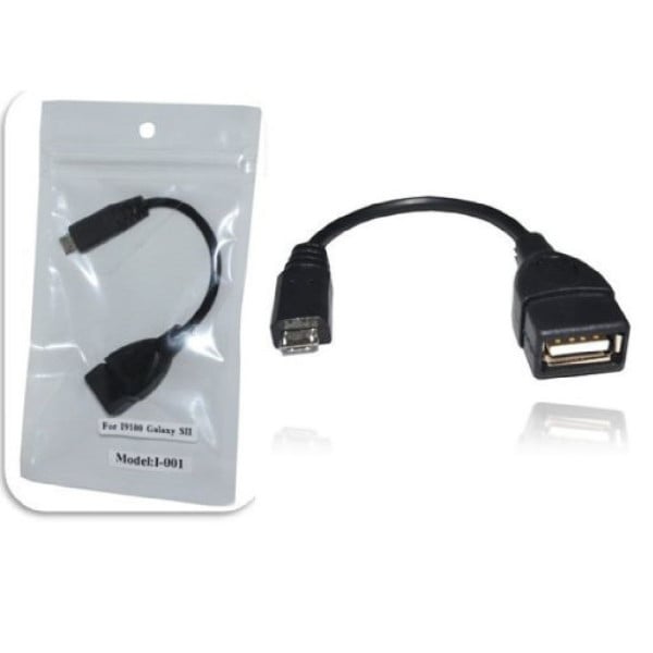 ADATTATORE CAVETTO OTG „USB On-The-Go“ PER SAMSUNG,TUTTI MODELLI -  O T G