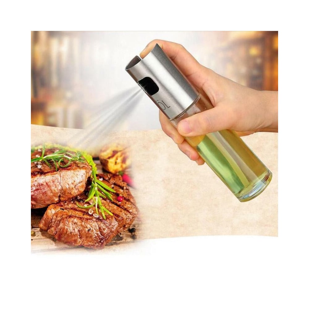 DISPENSER DOSATORE SPRAY PER OLIO ACETO DA CUCINA OLIERA ALIMENTI CIBO 100ML