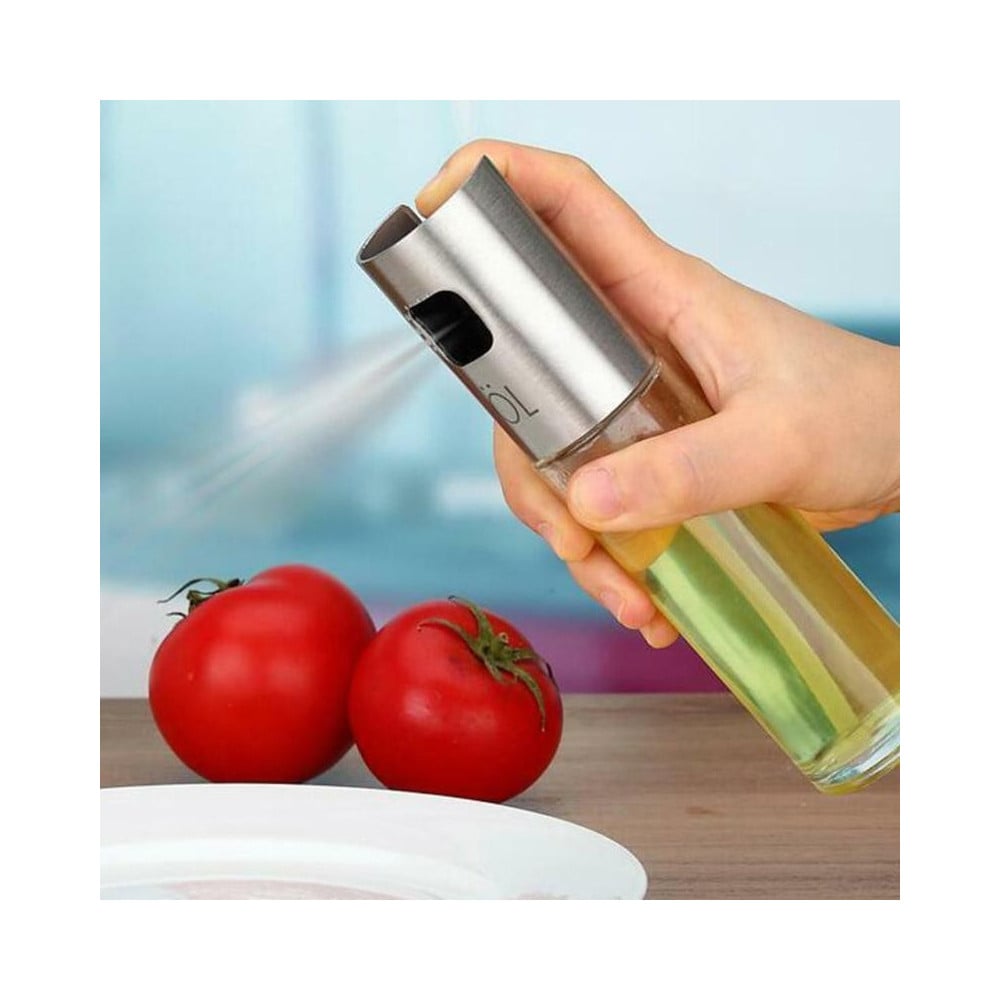 DISPENSER DOSATORE SPRAY PER OLIO ACETO DA CUCINA OLIERA ALIMENTI CIBO 100ML
