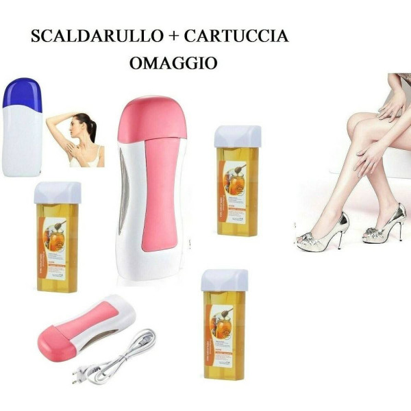 SCALDARULLO SCALDACERA 40WATT MANIPOLO PER CERA + CARTUCCIA IN OMAGGIO