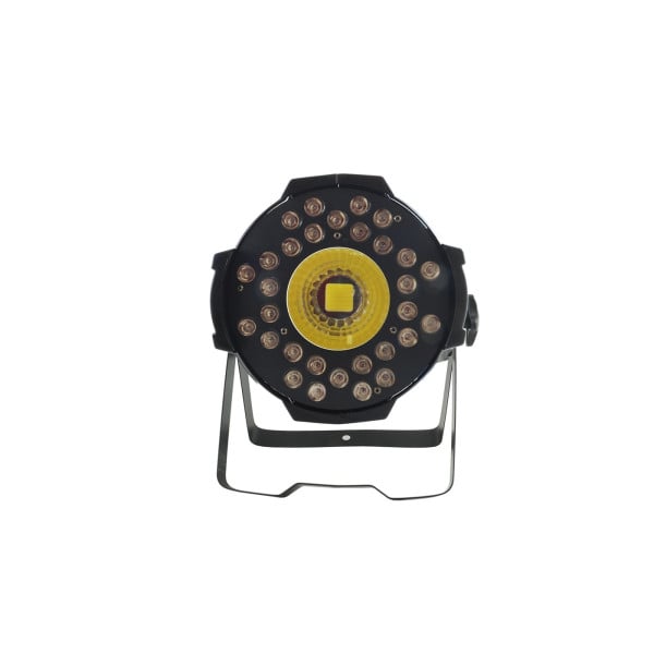 PROIETTORE RGBW FARO LED COB DMX RGBW 31 LED STROBO EFFETTO DISCO FARETTO LUCE 