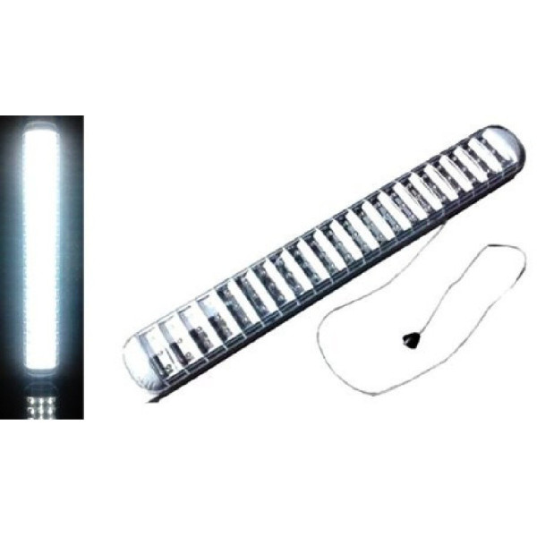 LAMPADA DI EMERGENZA RICARICABILE PORTATILE 63 LED DEMERGENZA TORCIA LUCE SOS