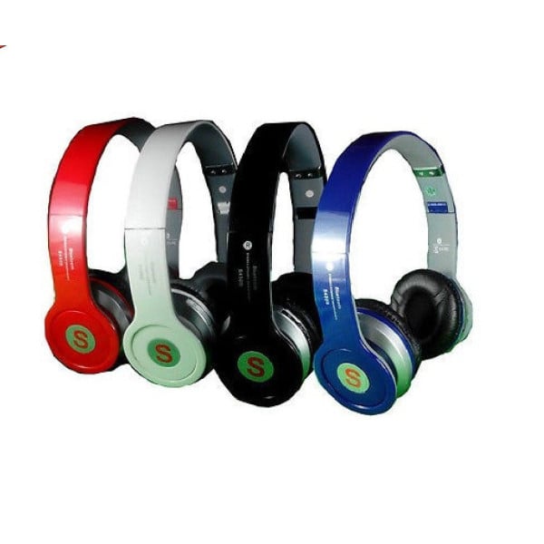 CUFFIE HEADPHONES S450 STEREO PC MP3 GAME IPHONE IPOD SPORT PIEGHEVOLI BLUETHOOT