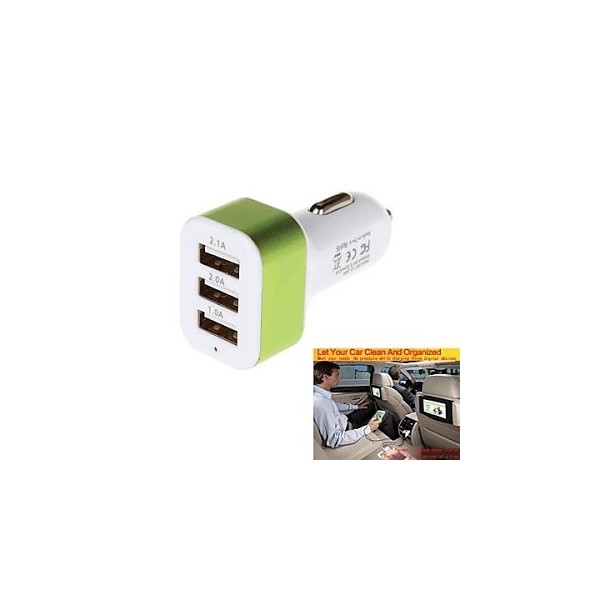 Caricatore da Auto Universale 1 Porta USB con Uscita 5V 1A Bianco -  CaricaBatteria per Auto - Alimentazione - PC e Mobile